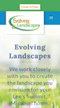 Mobile Screenshot of evolvinglandscapes.com